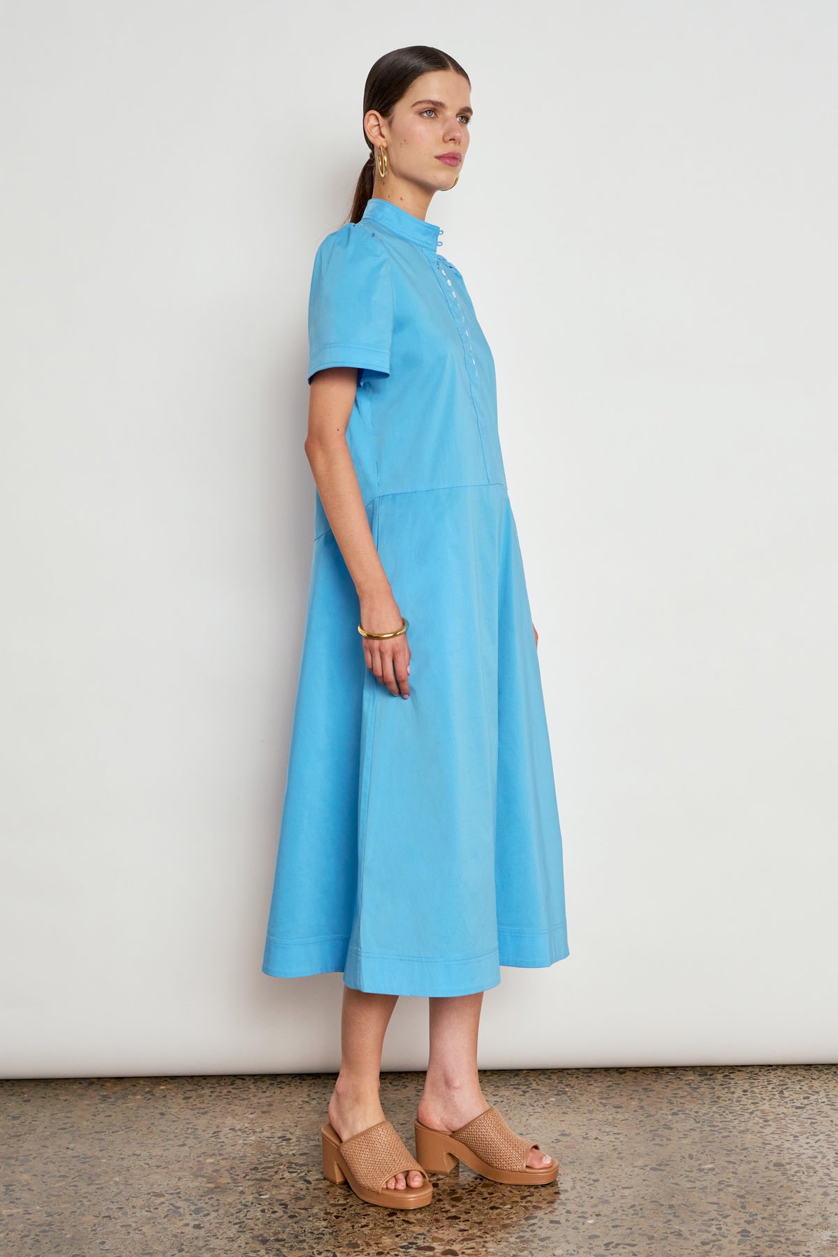 valour dress - lagoon