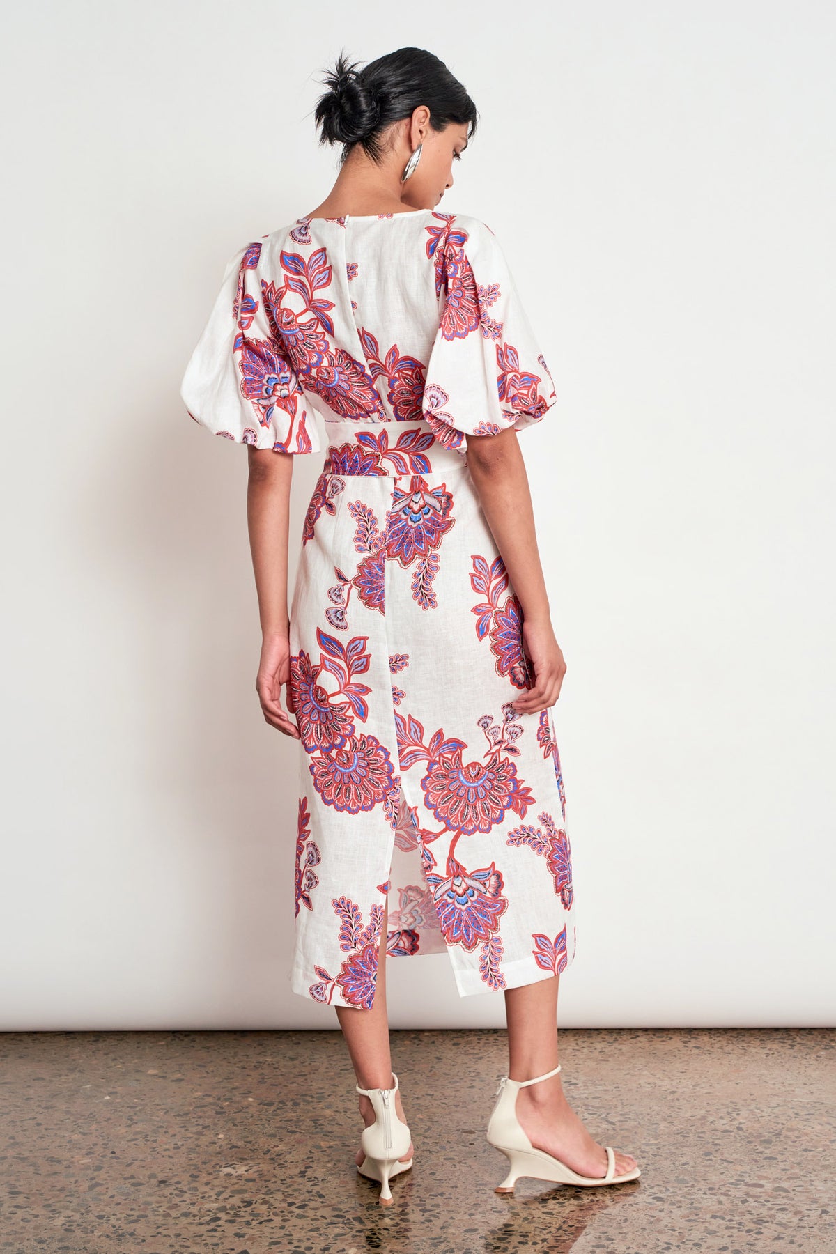 coast dress - crimson kgari