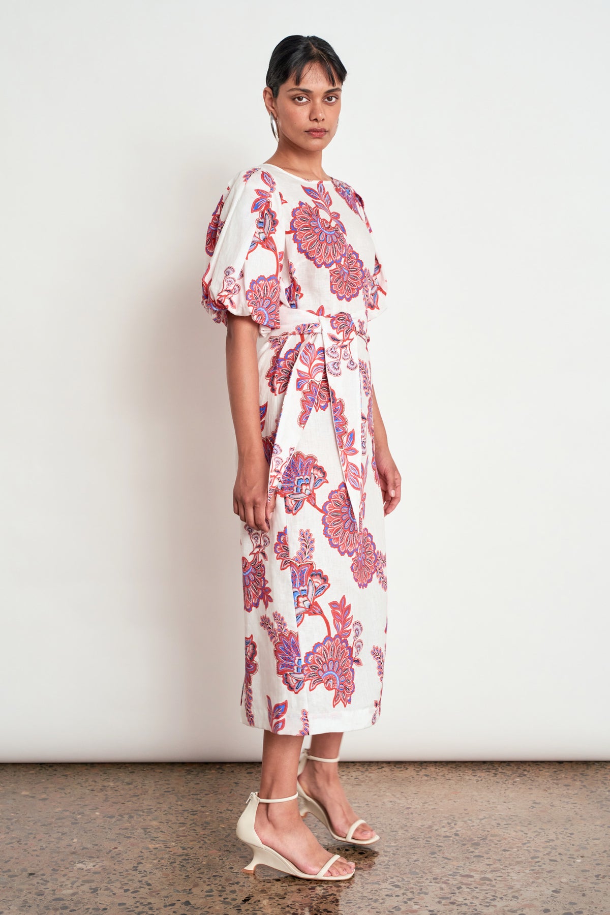 coast dress - crimson kgari