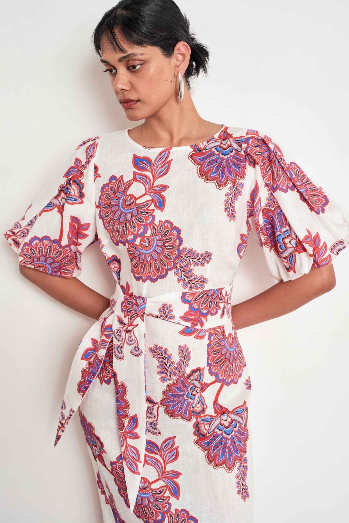 coast dress - crimson kgari