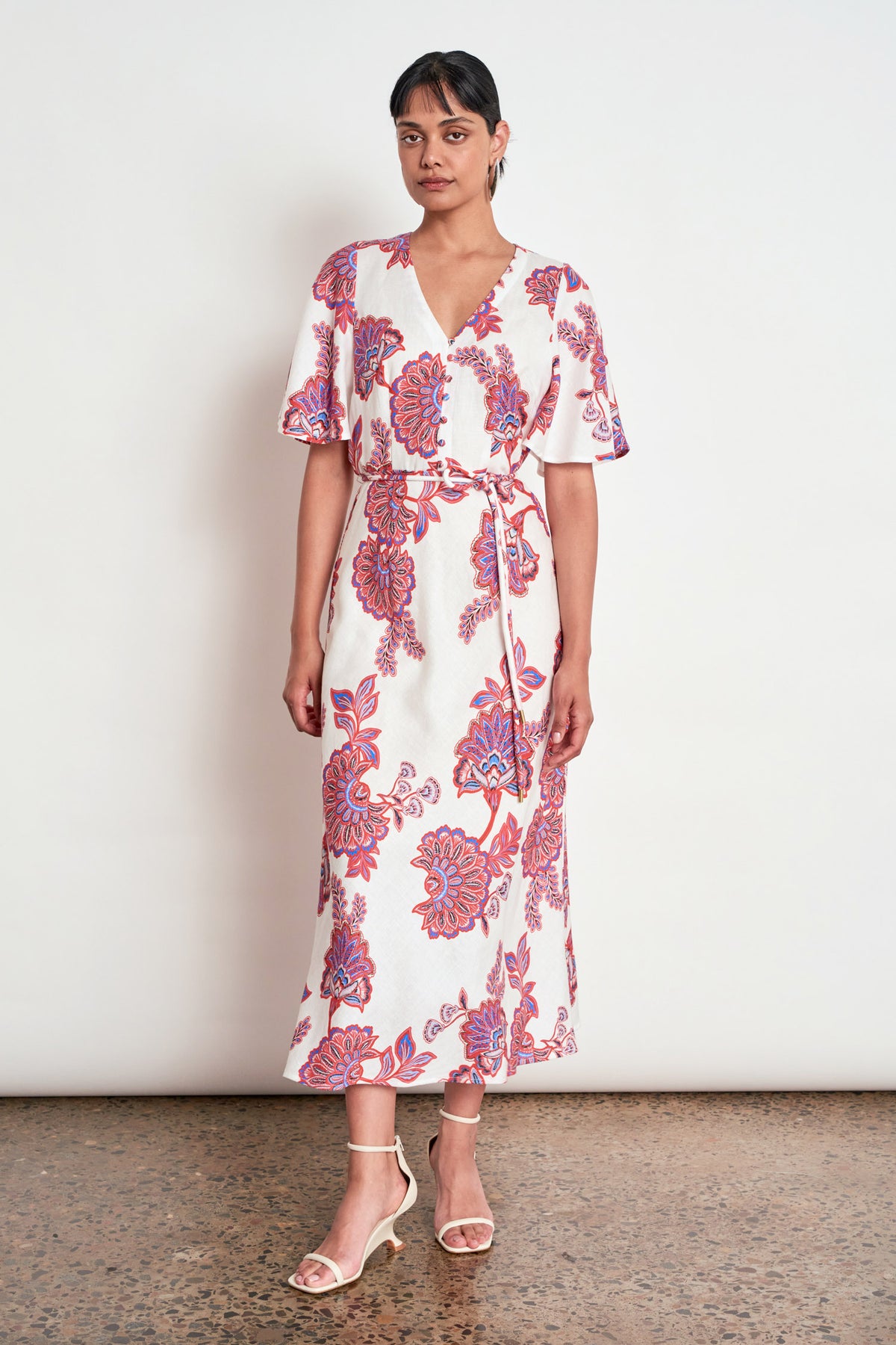 premier dress - crimson kgari