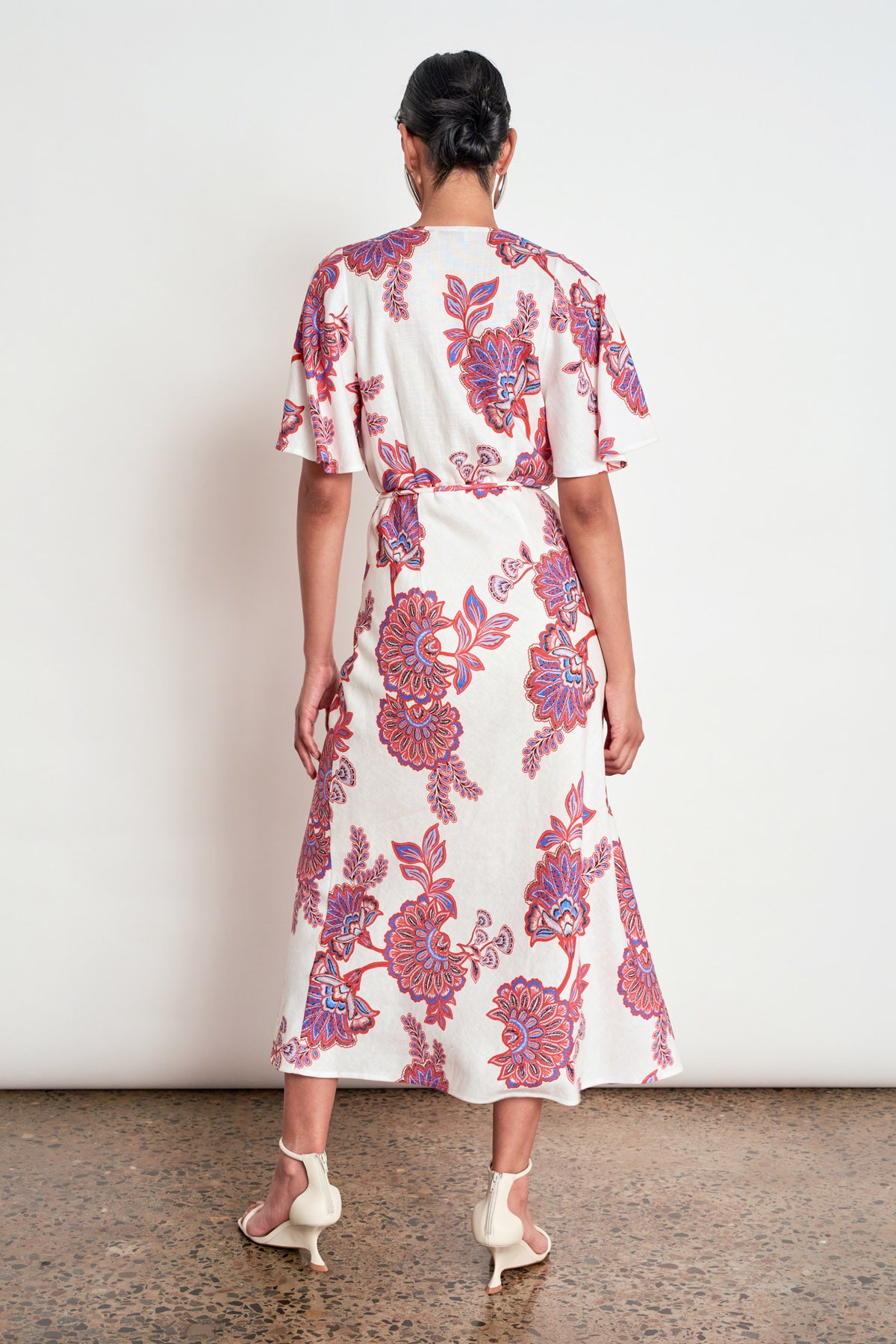 premier dress - crimson kgari