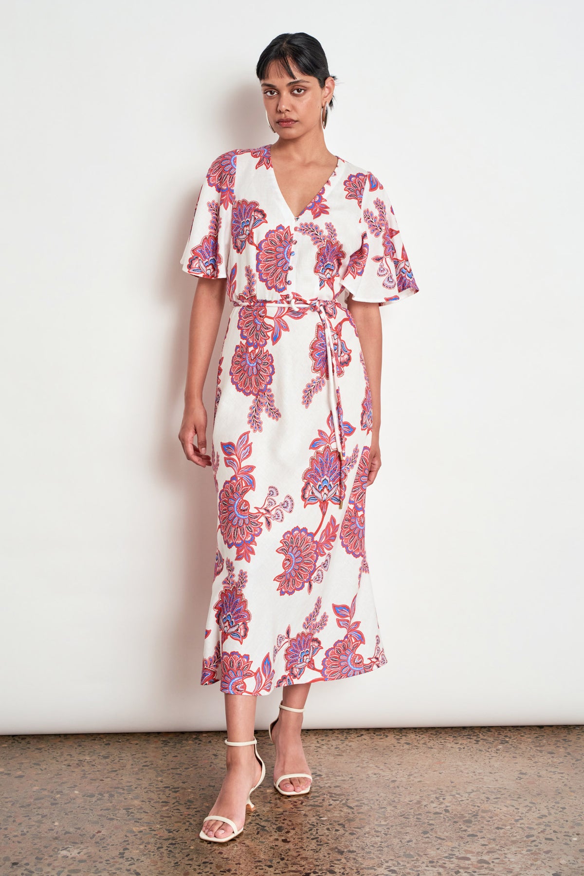 premier dress - crimson kgari