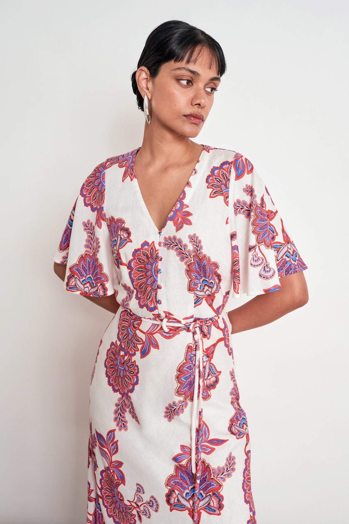 premier dress - crimson kgari