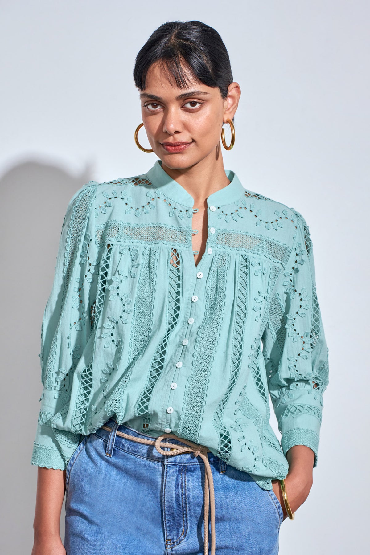 ravel top - mint|  zoe kratzmann| considered design