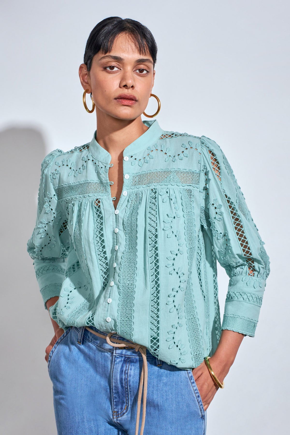 ravel top - mint|  zoe kratzmann| considered design