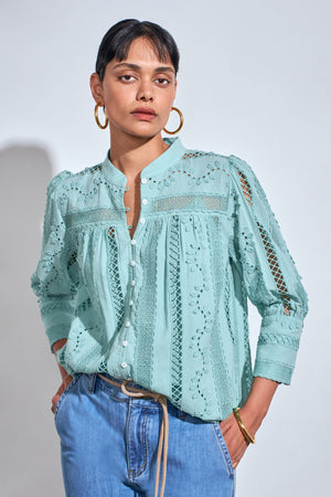ravel top - mint|  zoe kratzmann| considered design
