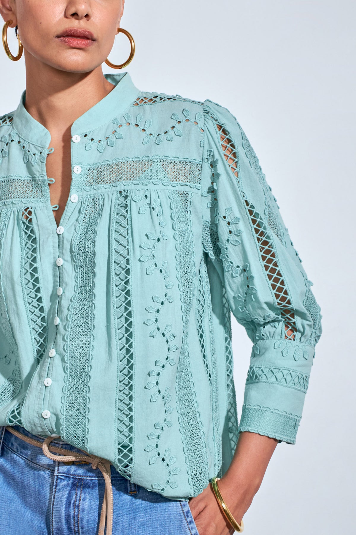 ravel top - mint|  zoe kratzmann| considered design