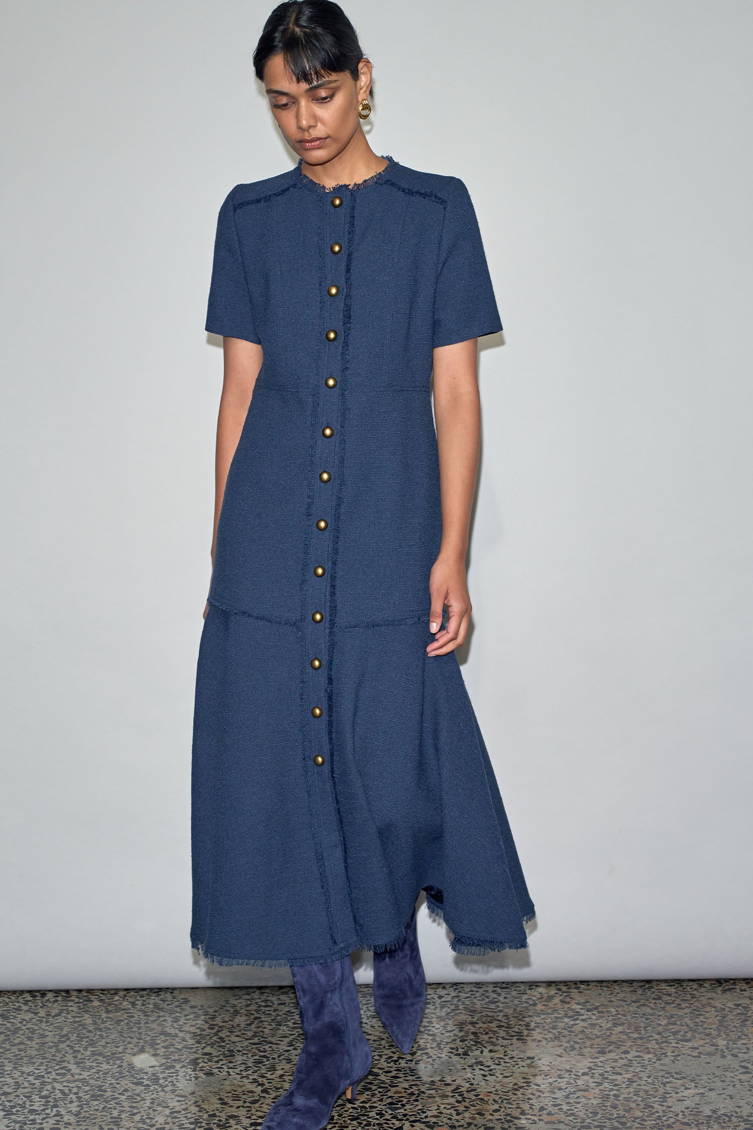 banter dress - navy|  zoe kratzmann| considered design