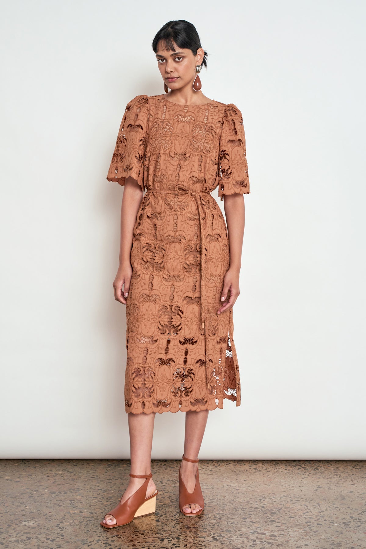 guide dress - truffle