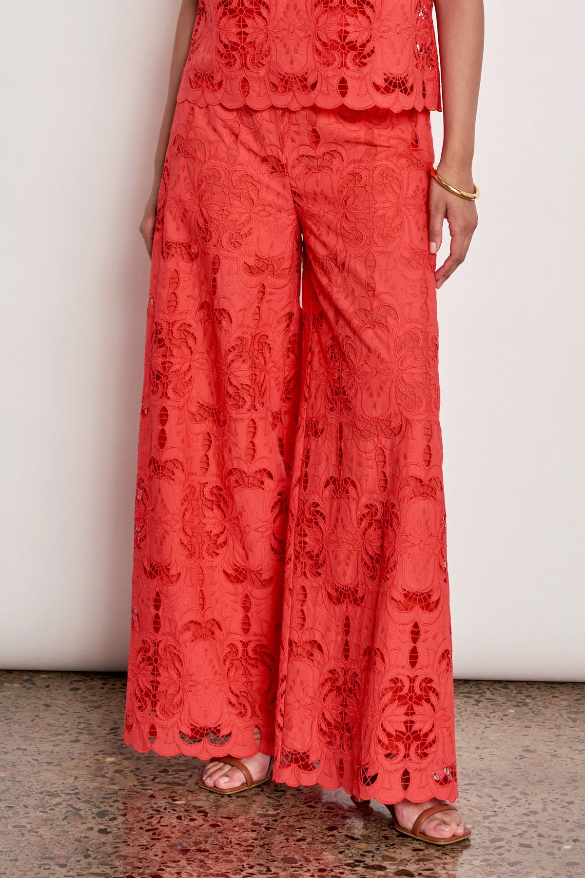 tattle pant - papaya|  zoe kratzmann| considered design