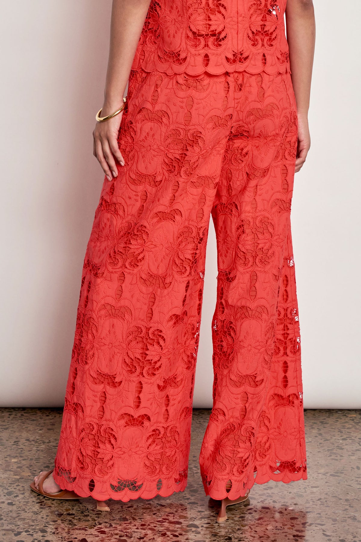 tattle pant - papaya|  zoe kratzmann| considered design