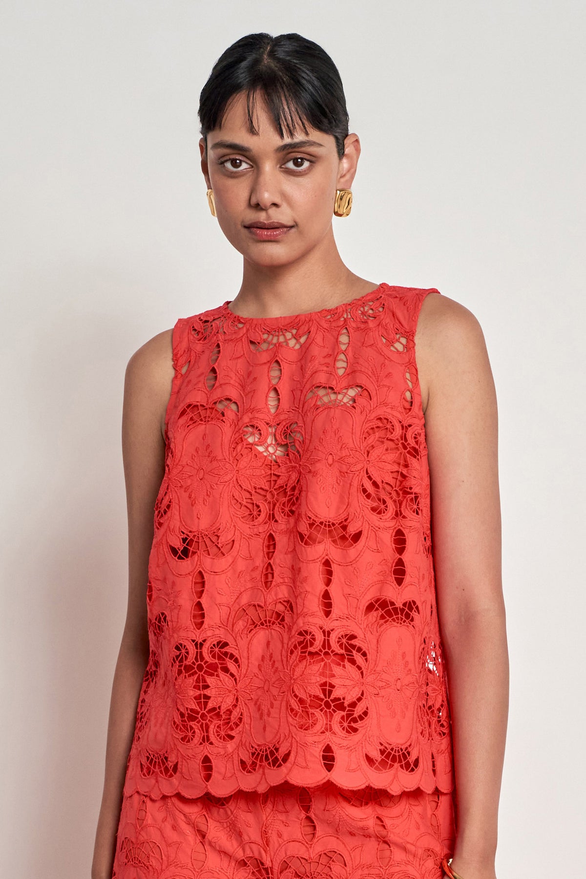 garner top - papaya|  zoe kratzmann| considered design