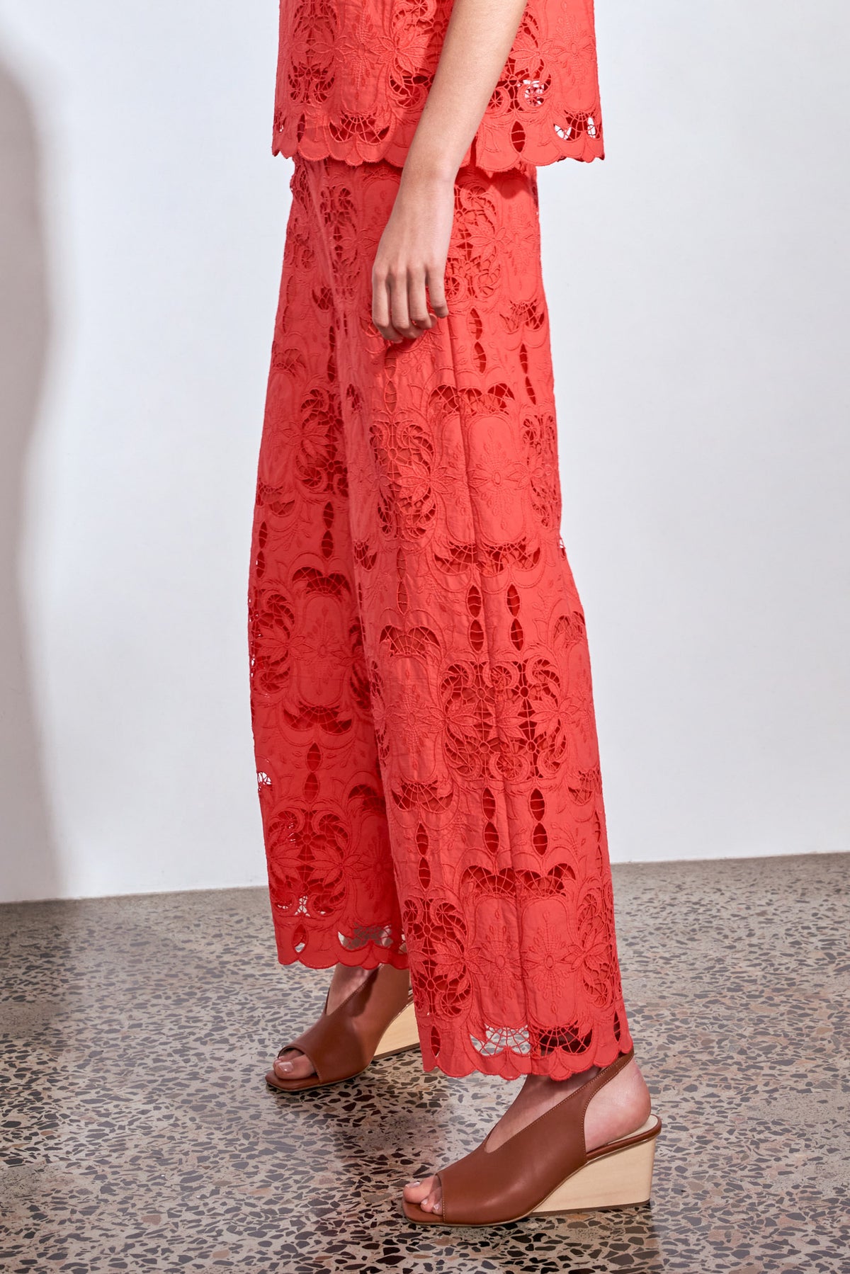 surge pant - papaya|  zoe kratzmann| considered design