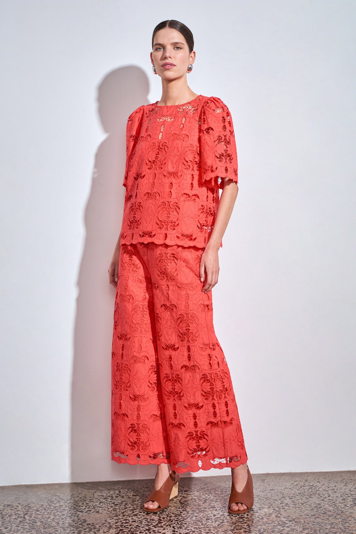surge pant - papaya|  zoe kratzmann| considered design