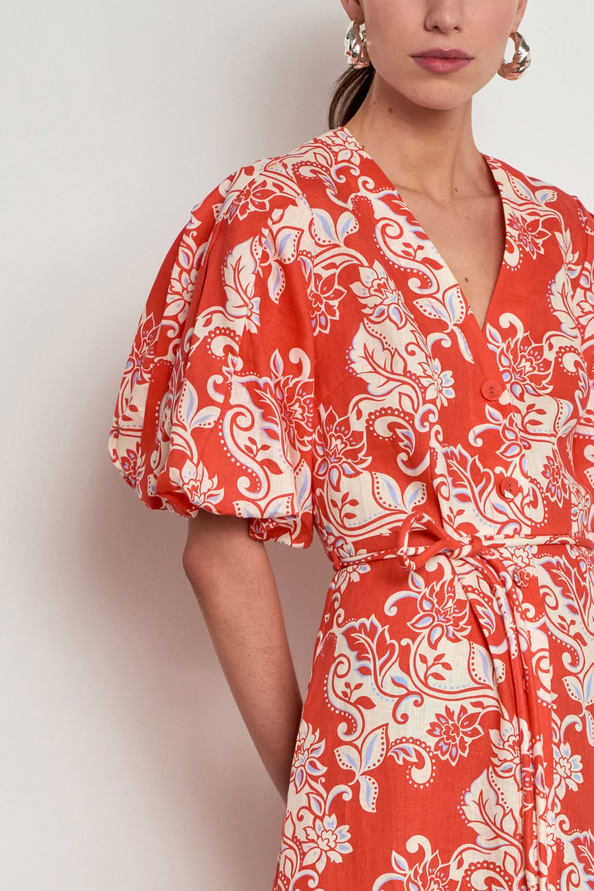 focus dress - tangerine field|  zoe kratzmann| considered design