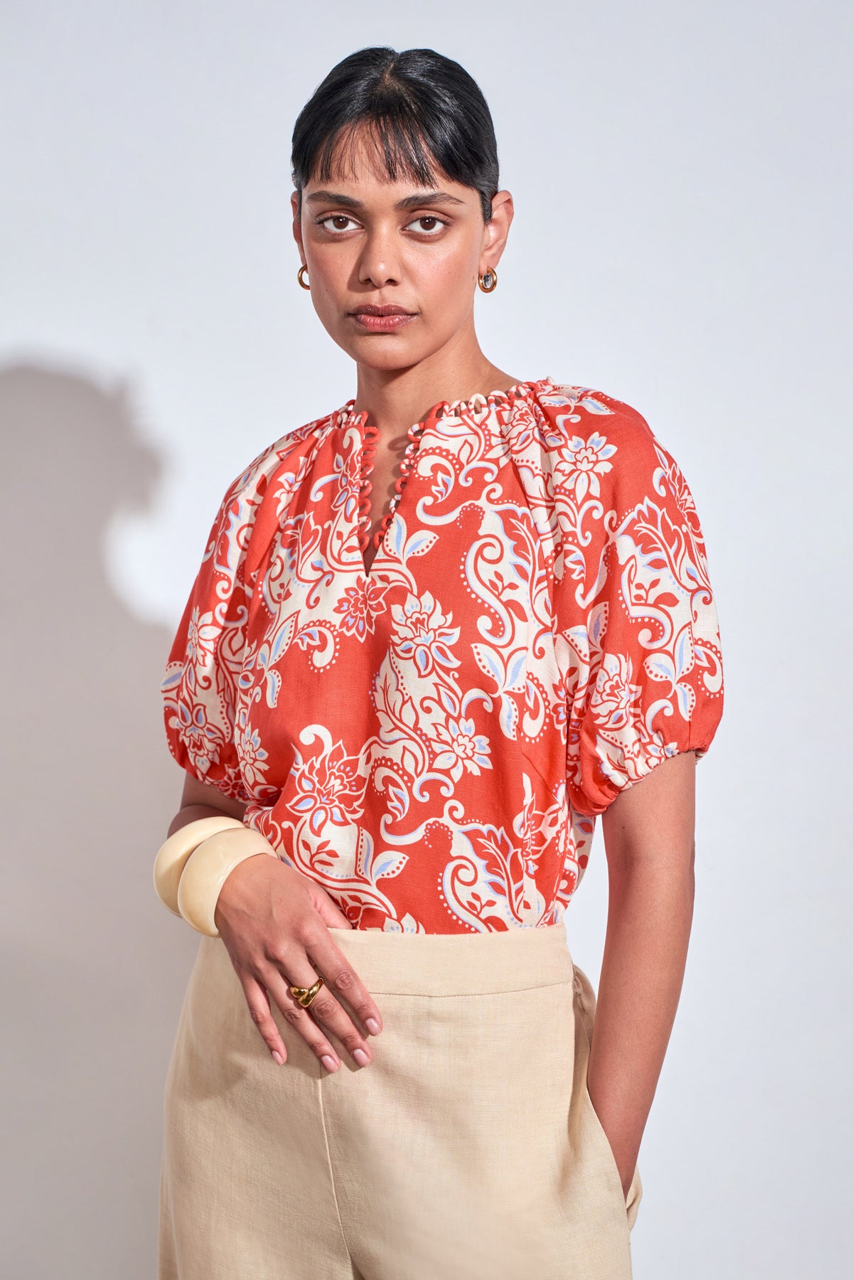 perceive top - tangerine field|  zoe kratzmann| considered design