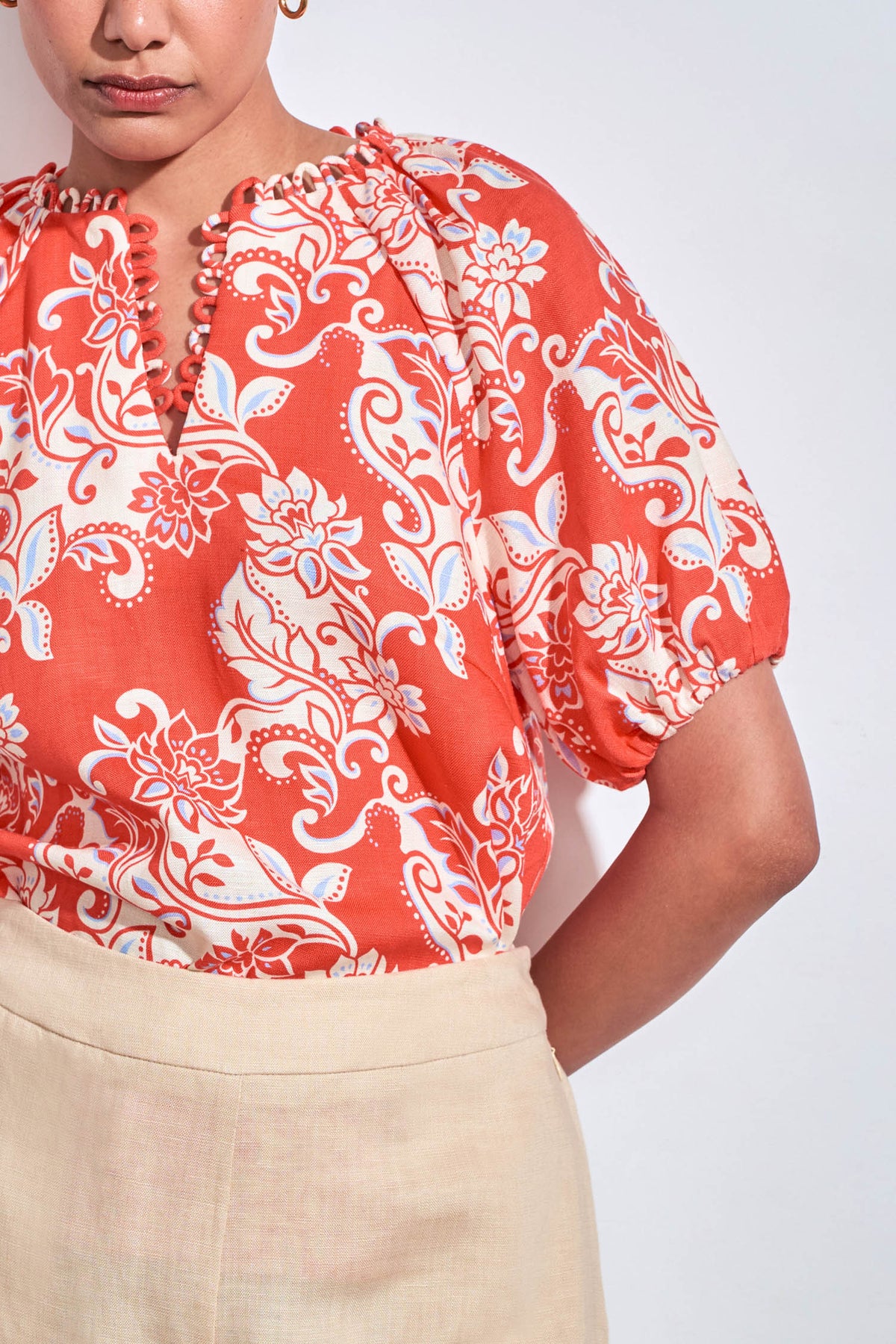 perceive top - tangerine field|  zoe kratzmann| considered design