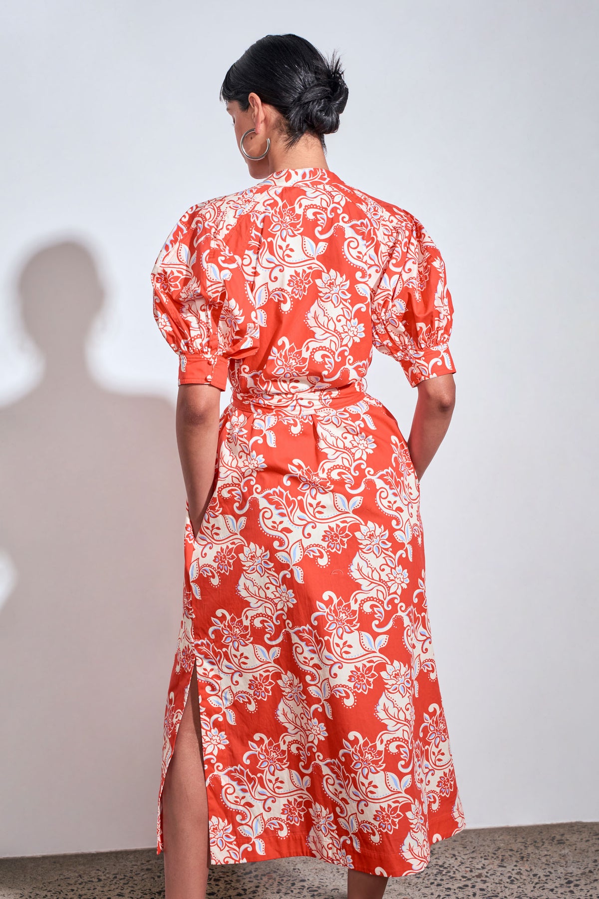 impart dress - tangerine field|  zoe kratzmann| considered design