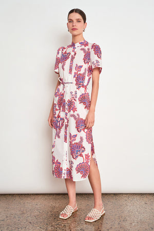 quote dress - crimson kgari