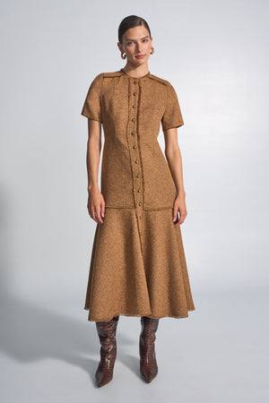 banter dress - toffee|  zoe kratzmann| considered design