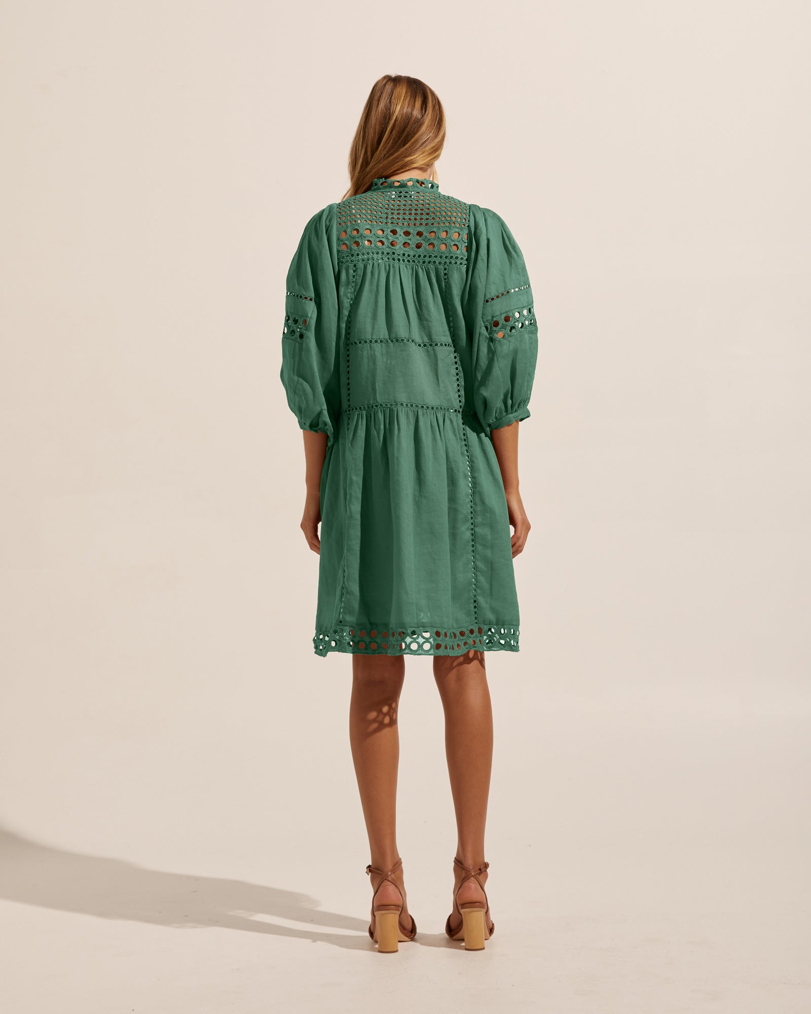 intrigue dress - pine