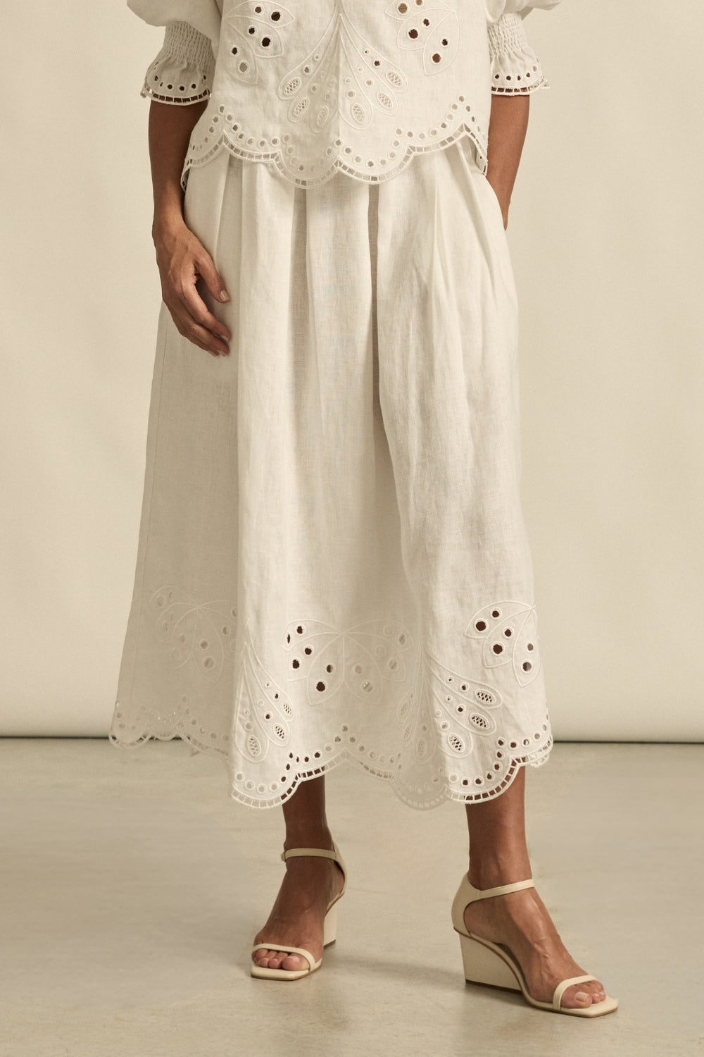 jetty skirt - porcelain|  zoe kratzmann| considered design
