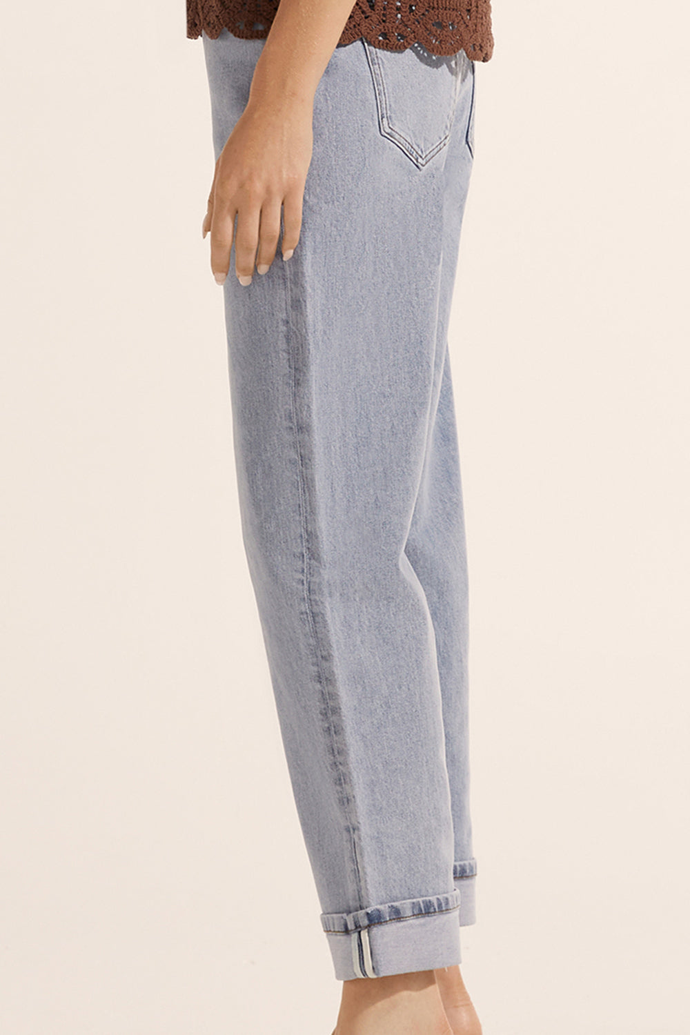 ambient jean - washed denim