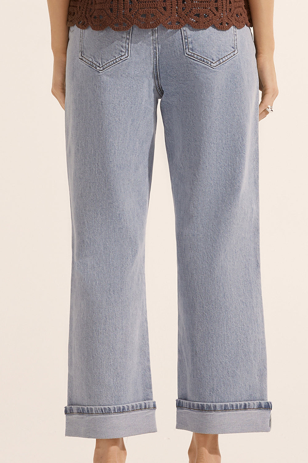 ambient jean - washed denim