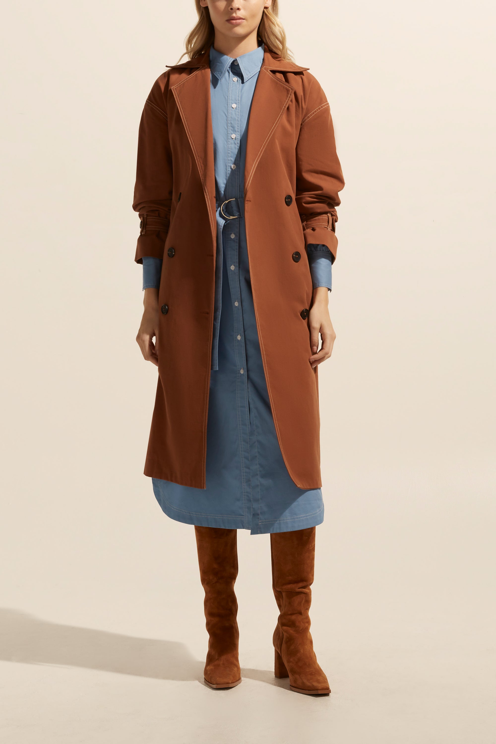 Agent coat - Sienna