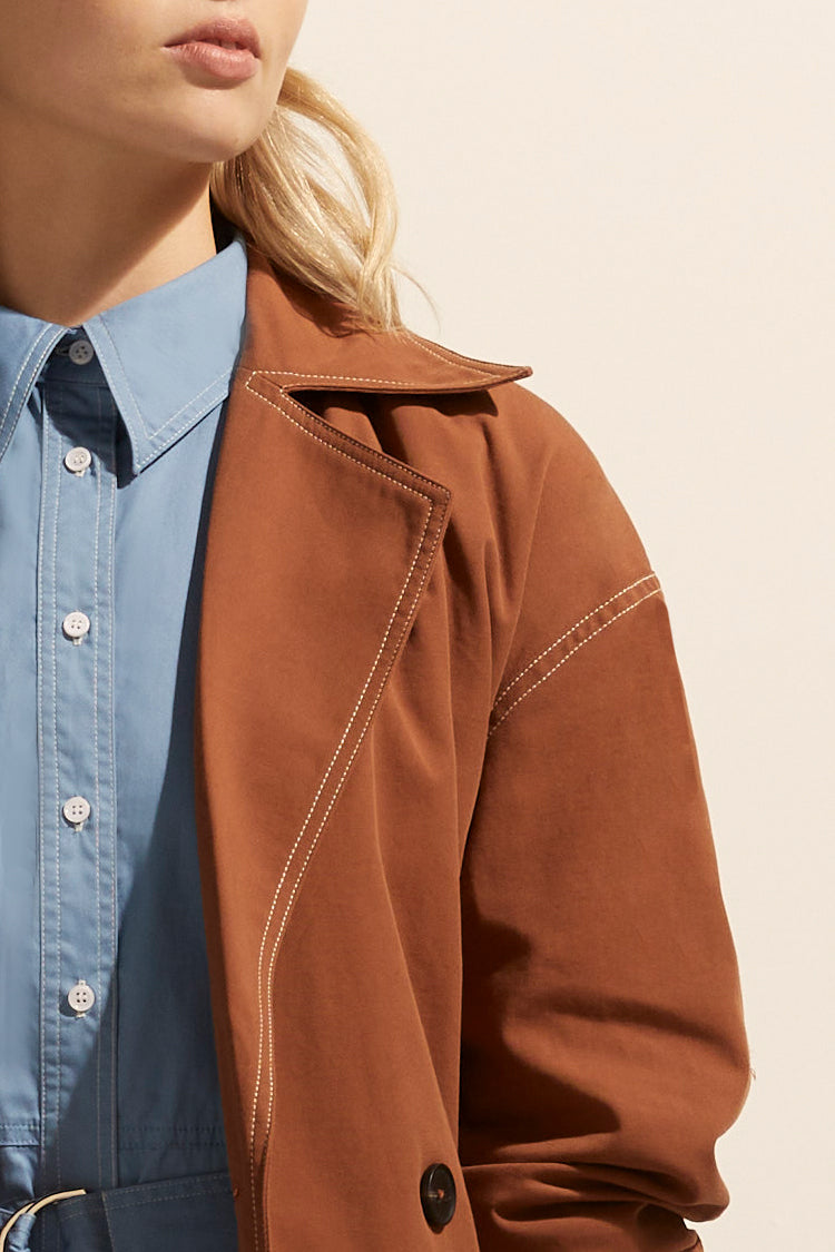 Agent coat - Sienna