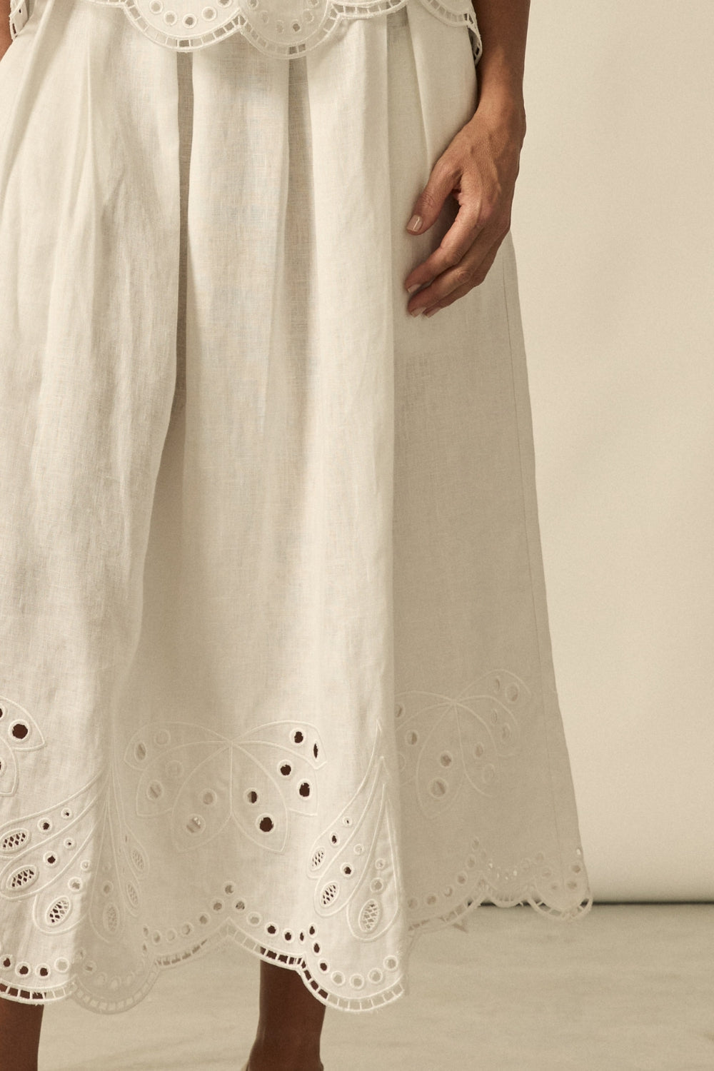 jetty skirt - porcelain|  zoe kratzmann| considered design