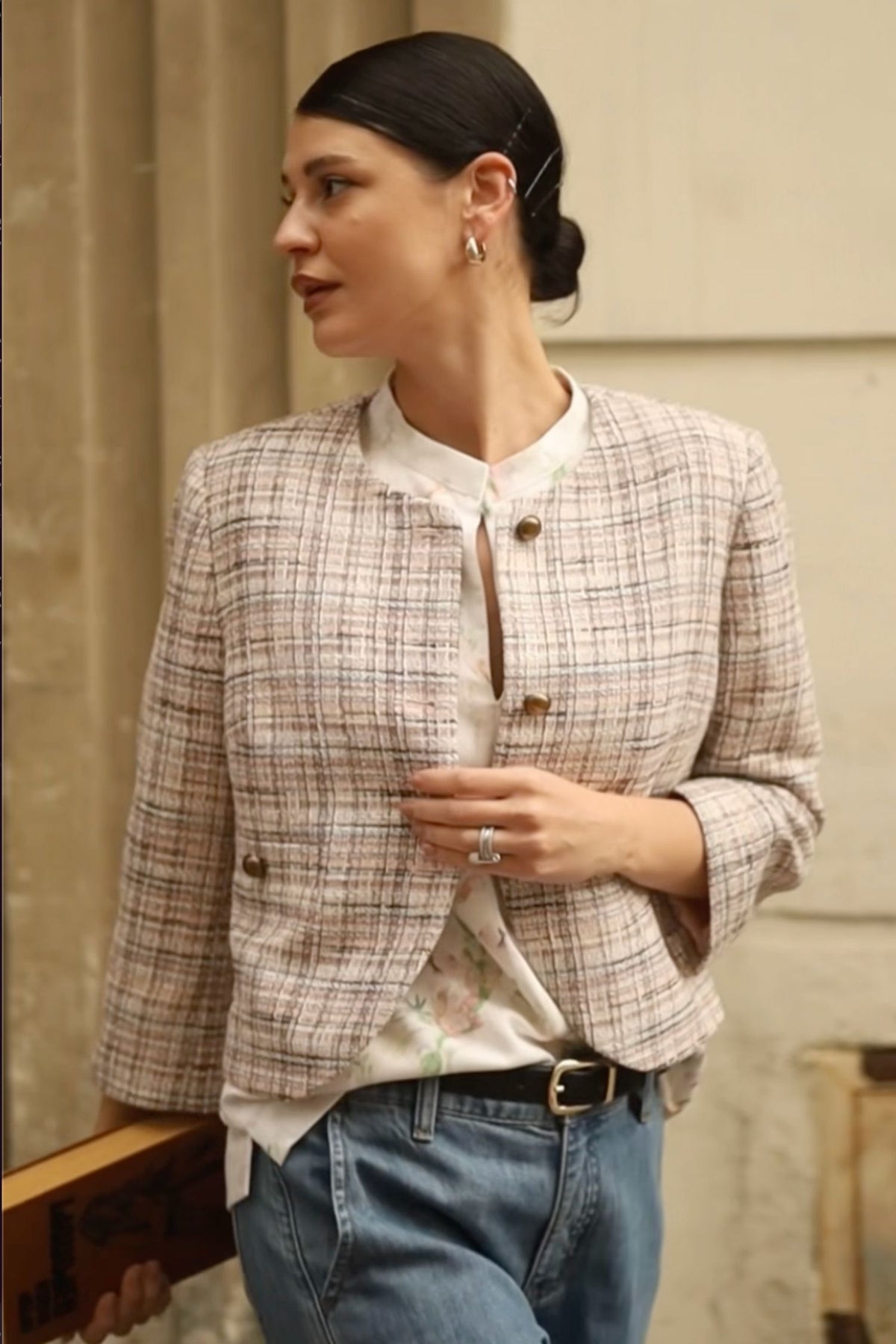element jacket - confetti twist|  zoe kratzmann| considered design