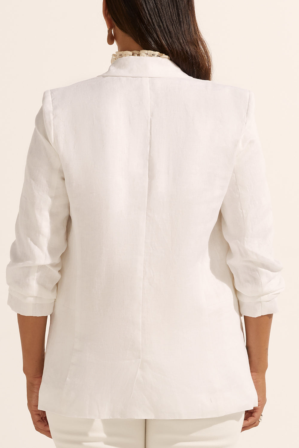 prevail jacket - porcelain