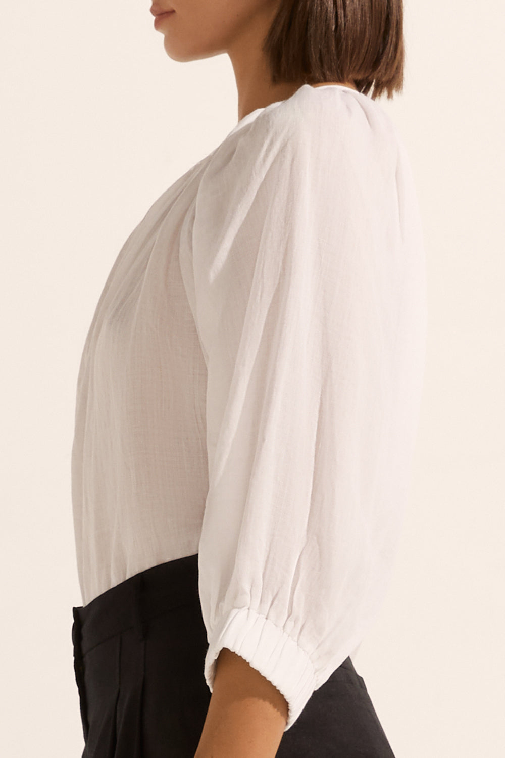imbue top - porcelain