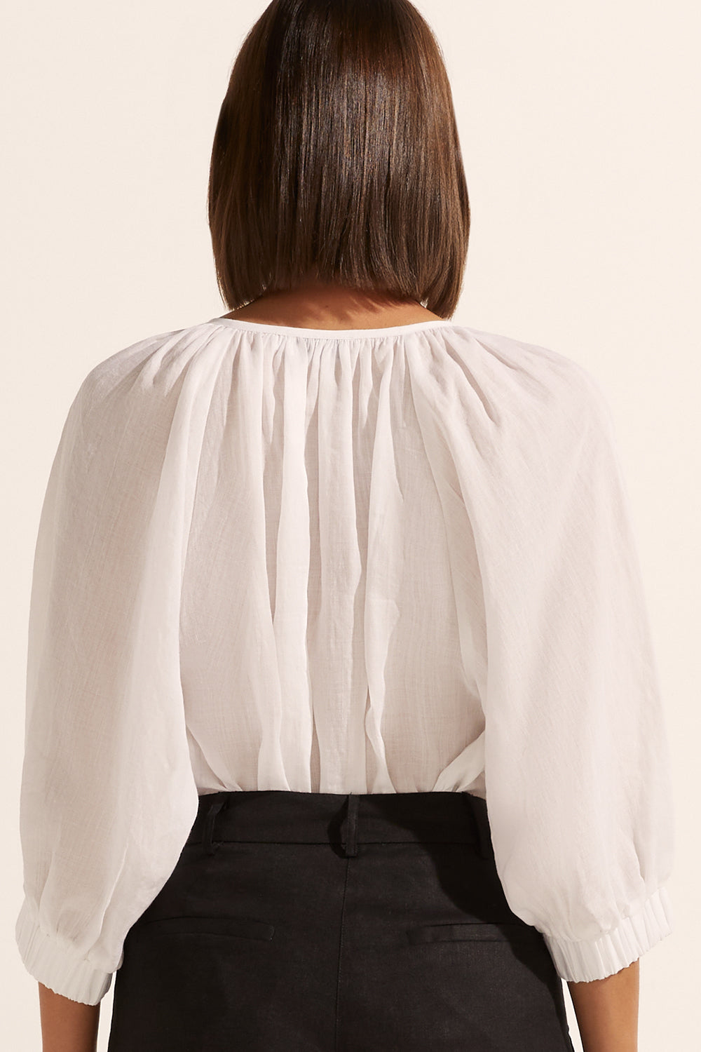 imbue top - porcelain