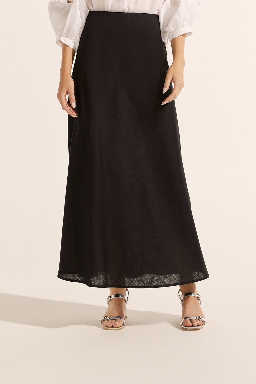 blend skirt - black