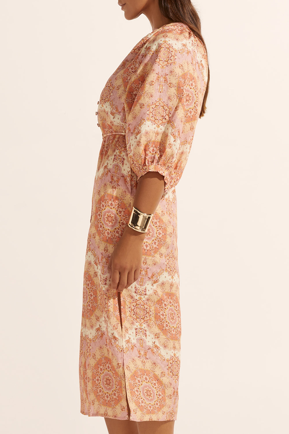 sojourn dress - sunset mosaic