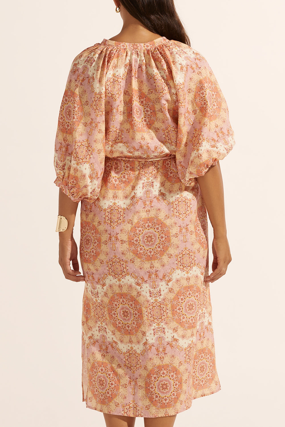 sojourn dress - sunset mosaic