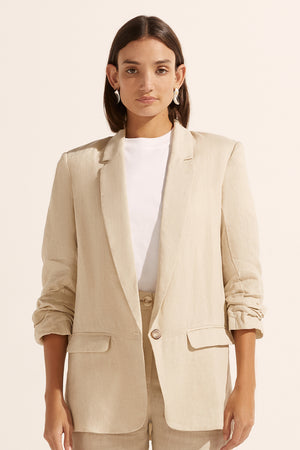 prevail jacket - pebble