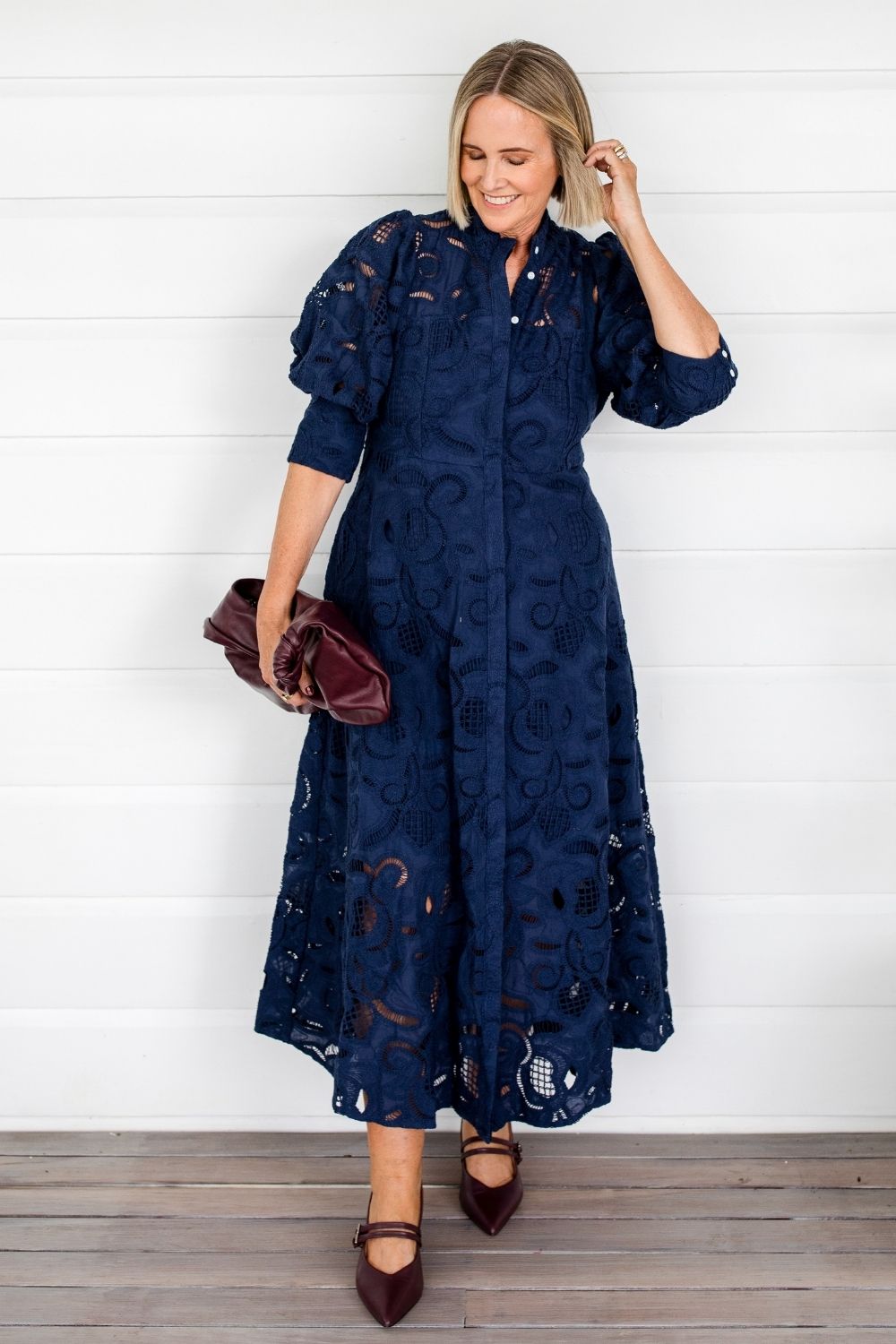 gateway dress - navy|  zoe kratzmann| considered design