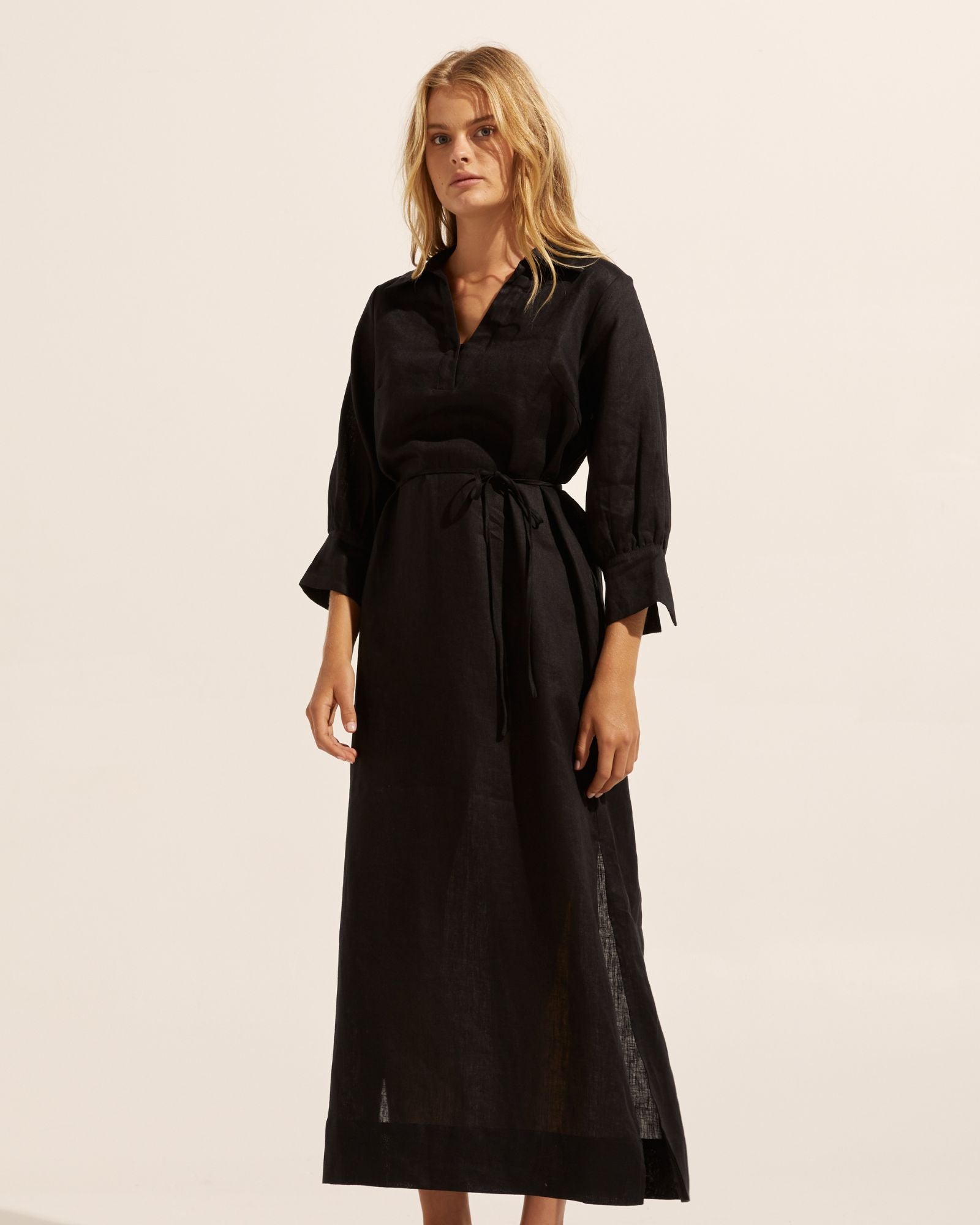 adrift dress - black