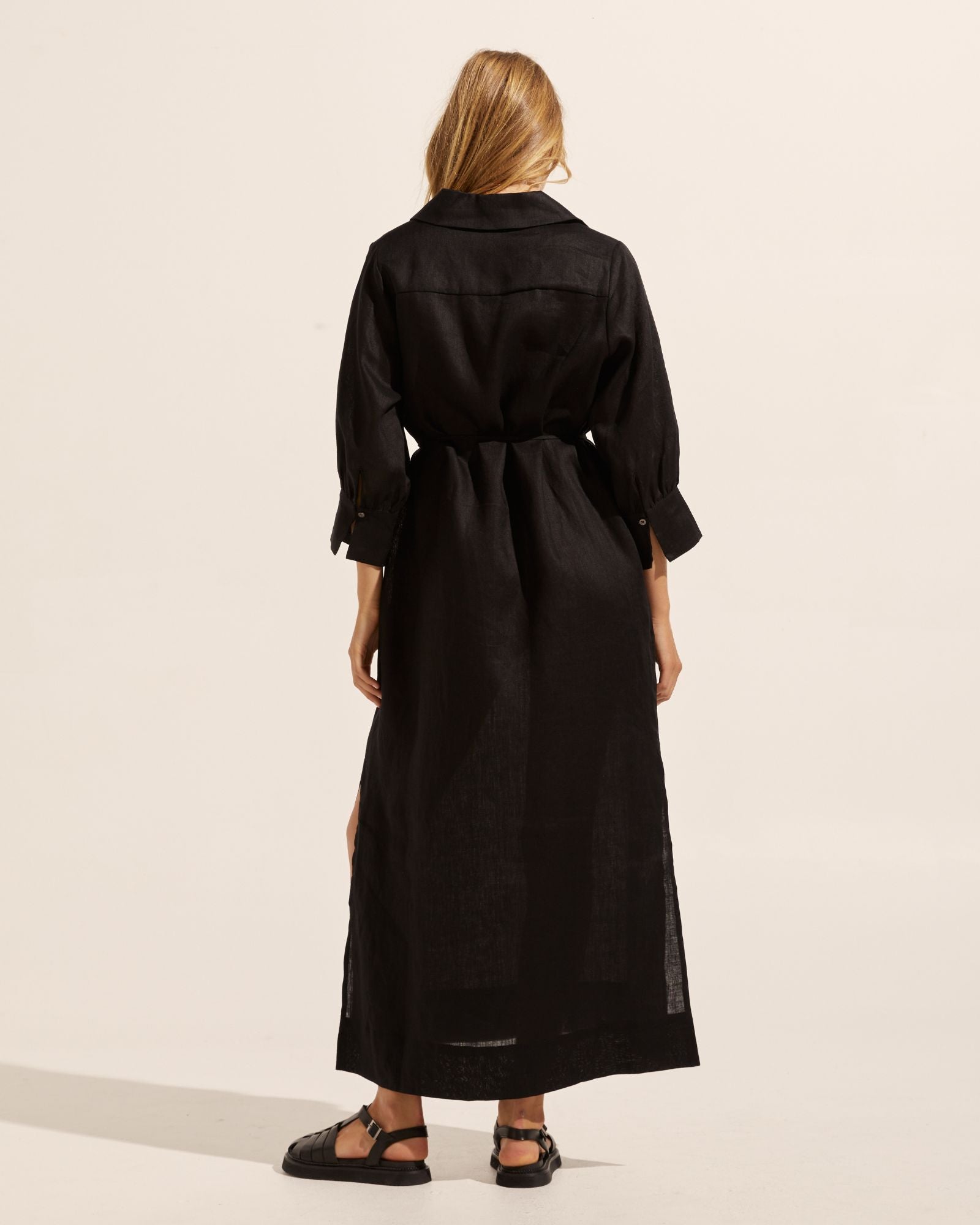 adrift dress - black