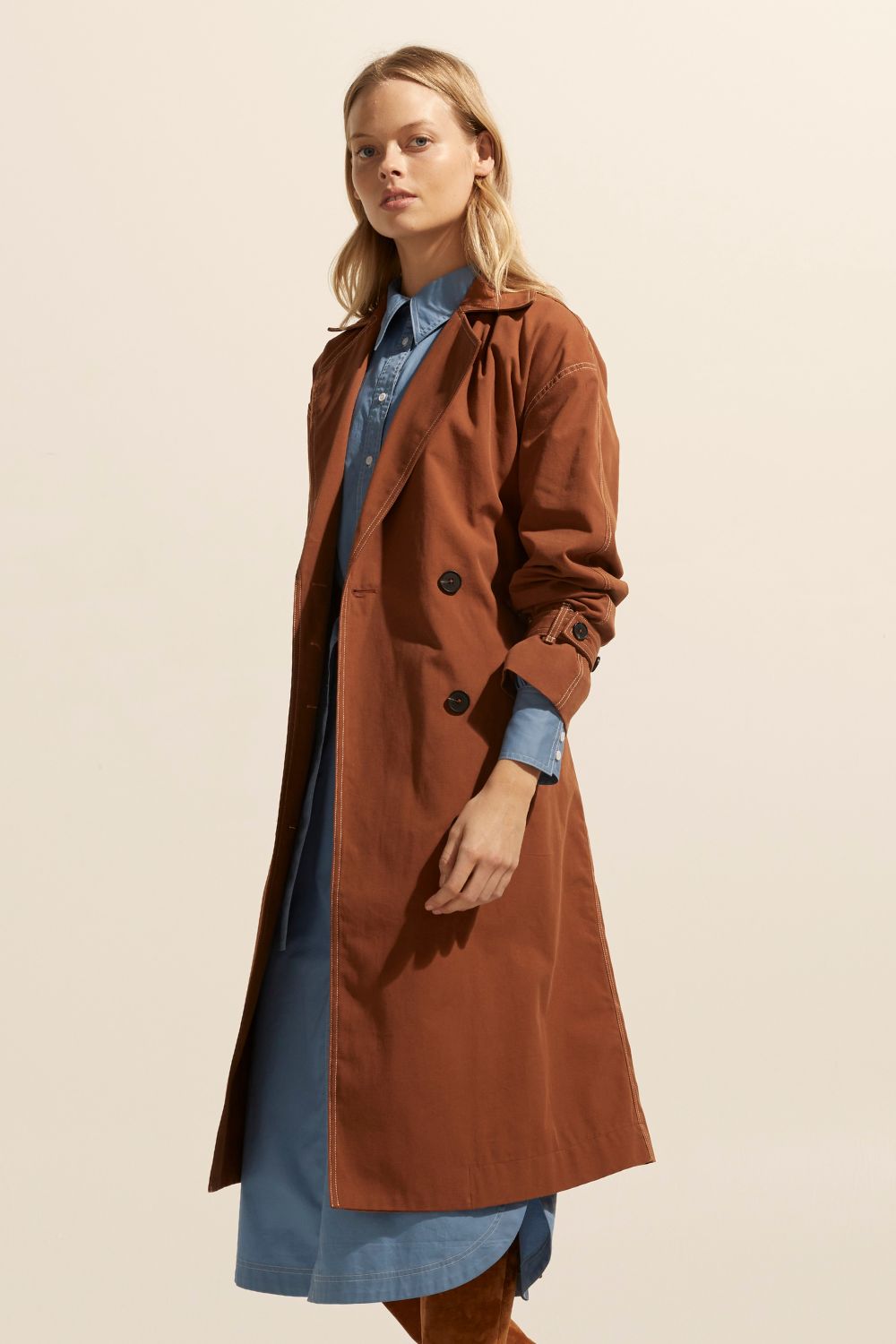 Agent coat - Sienna