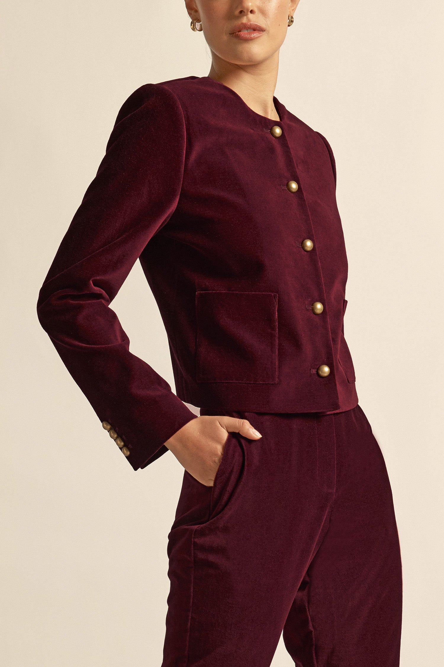 Sway Jacket - berry|  zoe kratzmann| considered design