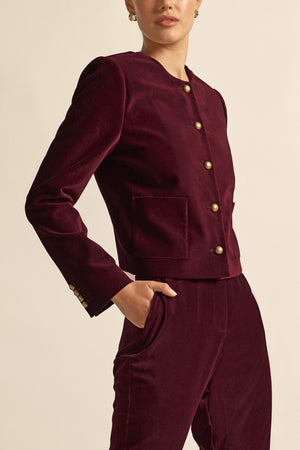 Sway Jacket - berry|  zoe kratzmann| considered design