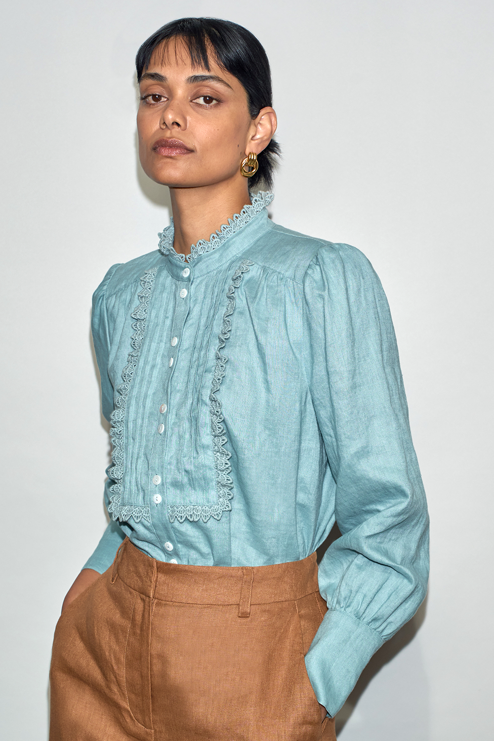 haze top - dusty blue|  zoe kratzmann| considered design