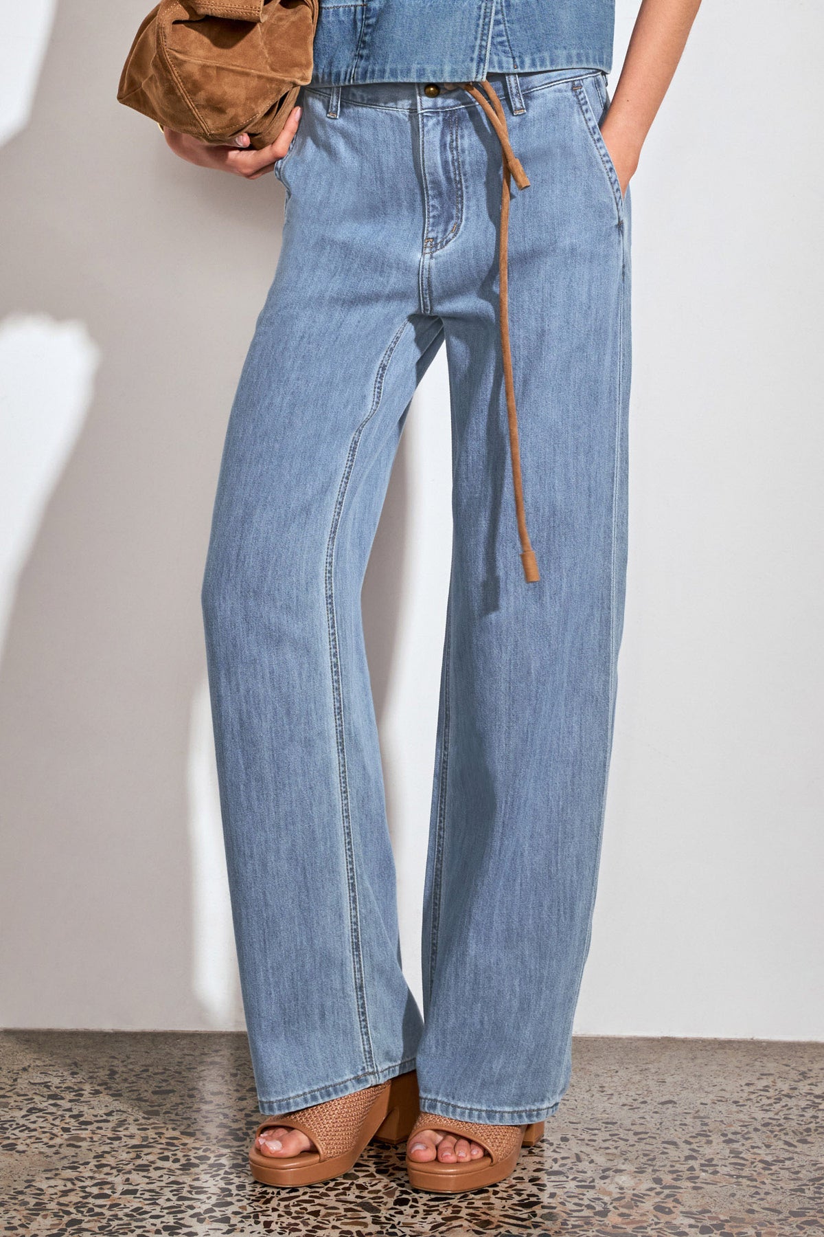 flint jean - mid wash denim|  zoe kratzmann| considered design