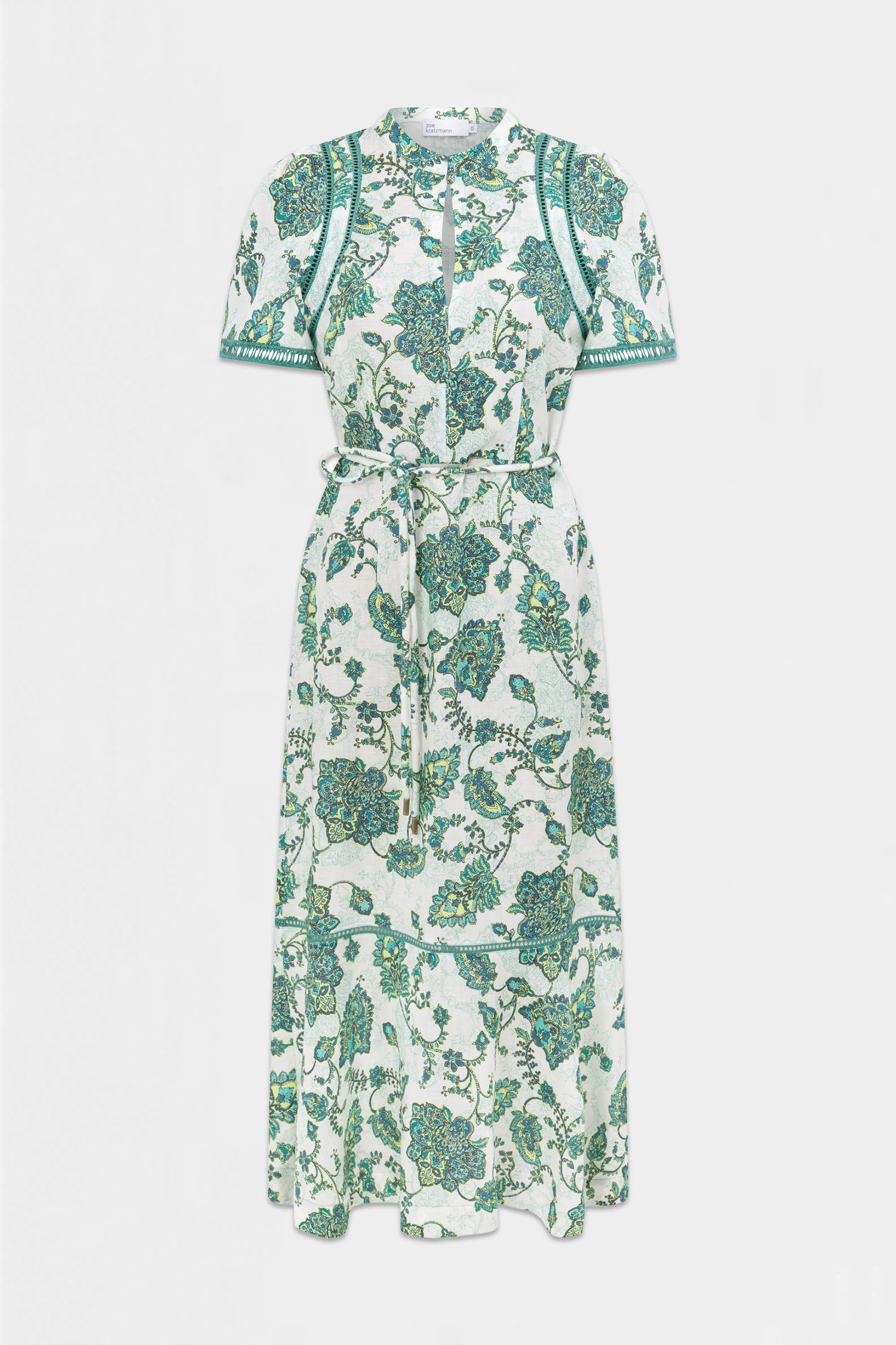 poem dress - garden paisley|  zoe kratzmann| considered design