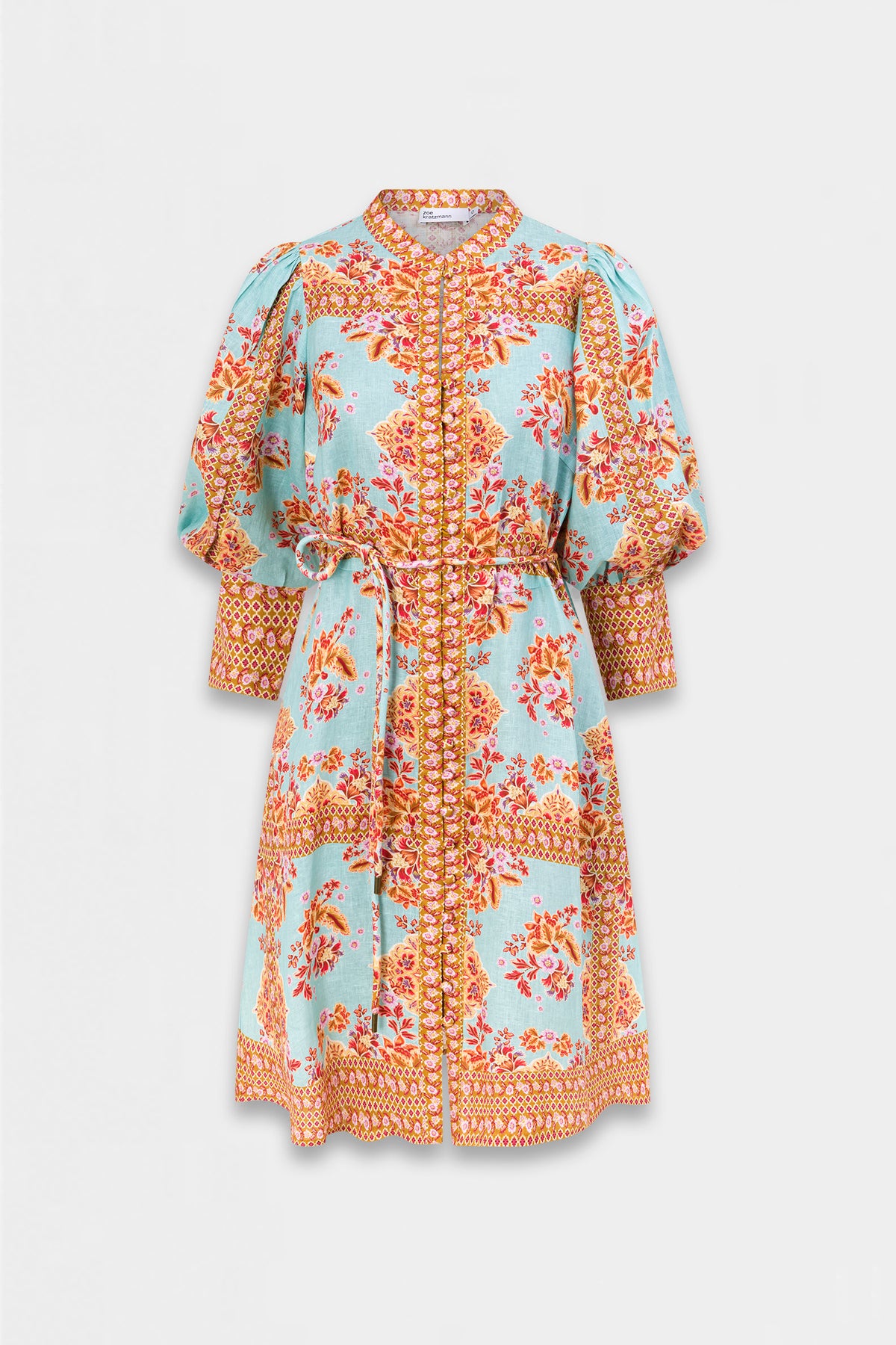 scenic dress - spring glow|  zoe kratzmann| considered design
